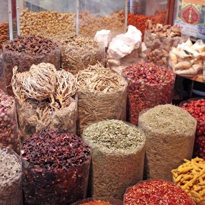 Photo Arab food supplies