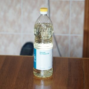 Photo Olive oil bottle
