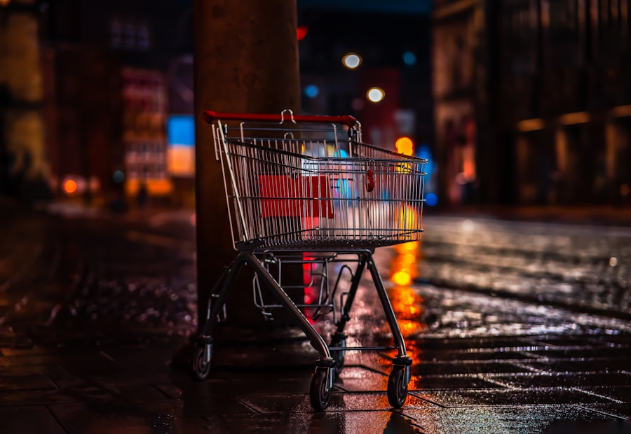 Photo Online shopping cart